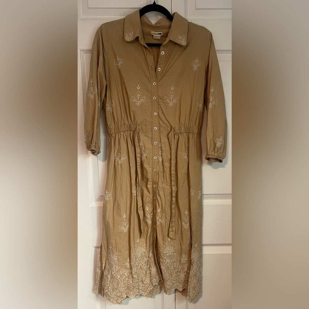 Shoshanna Tan Francoise Dress